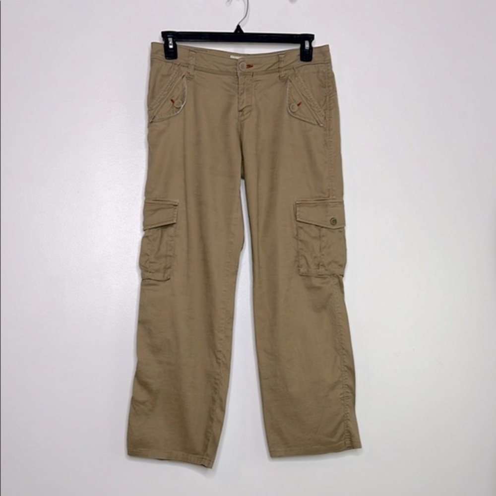 Level 99 brown linen blend Cargo Pants Size 29